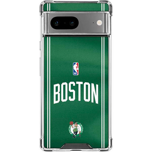 NBA Boston Celtics Jersey Google Pixel 8 Clear Case